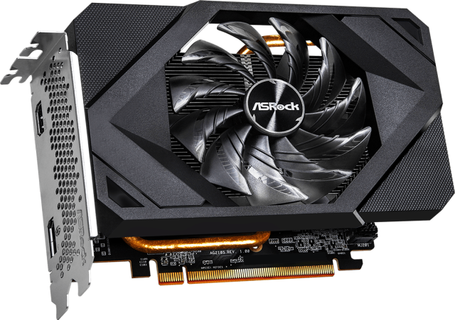 Видеокарта ASRock AMD Radeon RX 6500 XT Challenger ITX 4GB