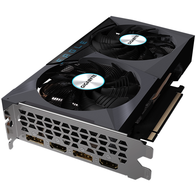 Видео карта GIGABYTE GeForce RTX 3050 EAGLE OC 8GB GDDR6