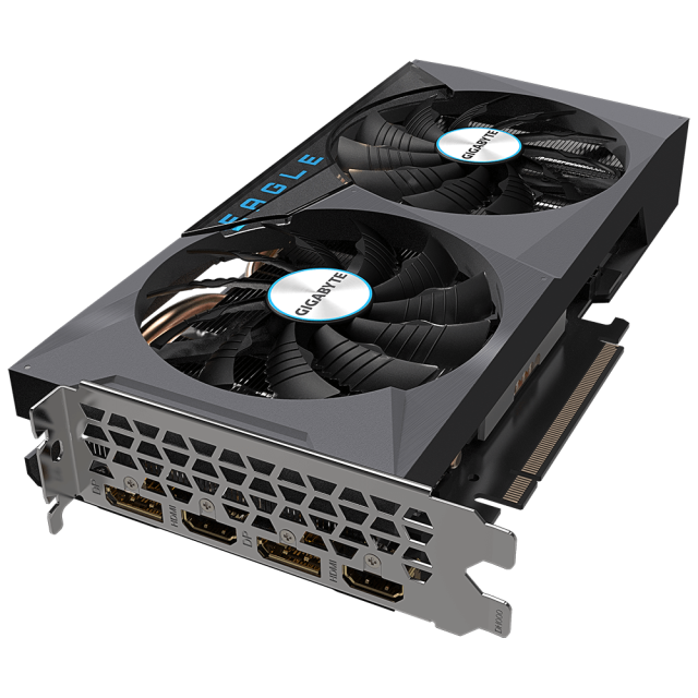 Видео карта GIGABYTE GeForce RTX 3060 EAGLE 12GB GDDR6 rev 2.0