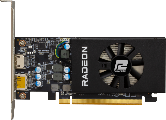 Видеокарта PowerColor AMD Radeon RX 6400 ITX 4GB GDDR6