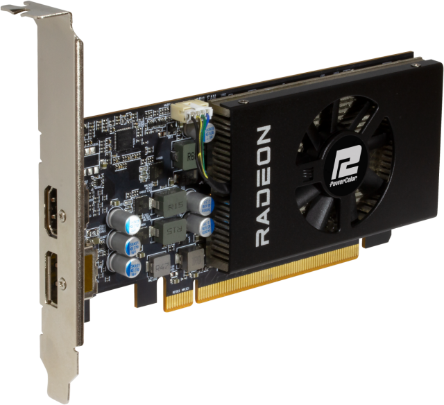 Видеокарта PowerColor AMD Radeon RX 6400 ITX 4GB GDDR6