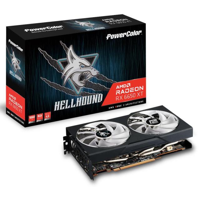 Видеокарта PowerColor HellHound OC Radeon RX 6650 XT 8GB GDDR6
