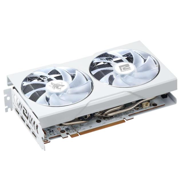 Видеокарта PowerColor HellHound Spectral White OC Radeon RX 6650 XT, 8GB, GDDR6