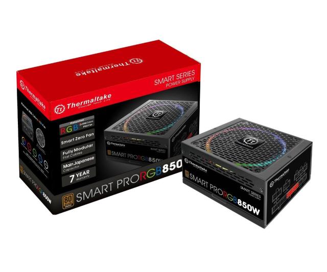 Захранващ блок Thermaltake Smart Pro RGB 850W 80+ Bronze Fully Modular