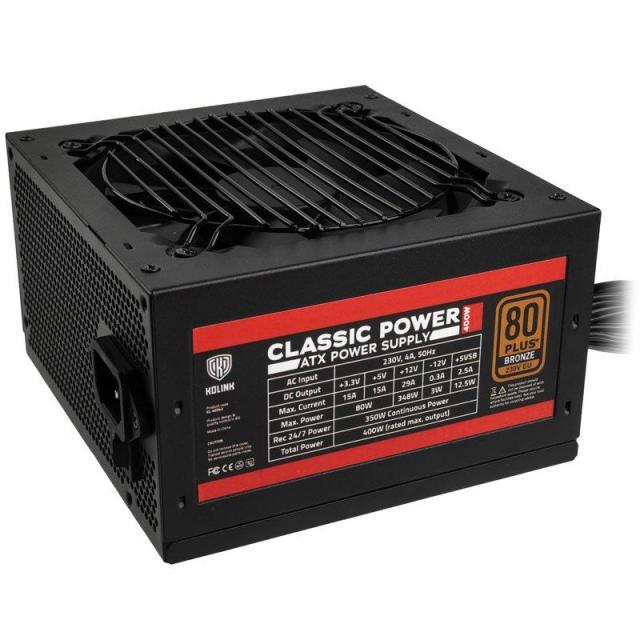 Захранващ блок Kolink Classic Power 400W 80 PLUS Bronze