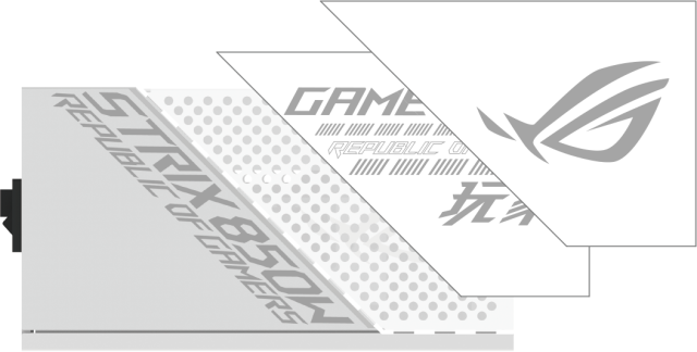 Захранващ блок ASUS ROG STRIX 850W White Edition 80+ Gold, Fully Modular