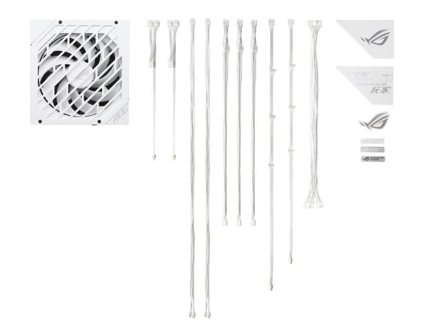 Захранващ блок ASUS ROG STRIX 850W White Edition 80+ Gold, Fully Modular