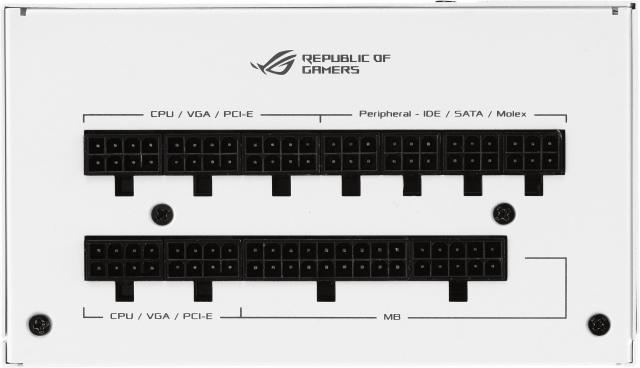 Захранващ блок ASUS ROG STRIX 850W White Edition 80+ Gold, Fully Modular