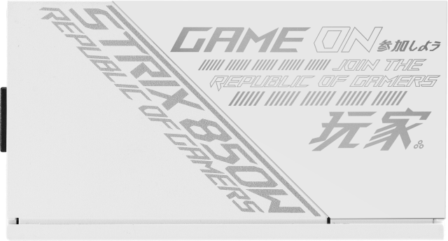 Захранващ блок ASUS ROG STRIX 850W White Edition 80+ Gold, Fully Modular