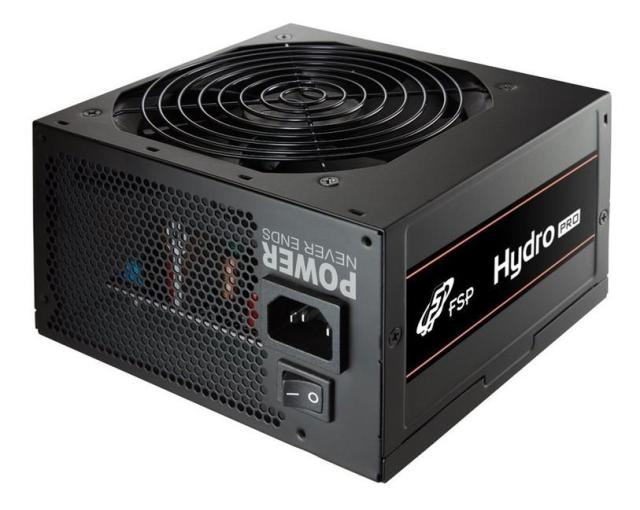 Захранващ блок FSP Group HYDRO PRO 600, 600W, ATX, akt. PFC, 120mm fan, 80PLUS, Bronze
