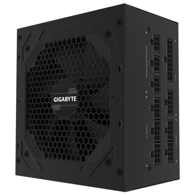 Захранващ блок Gigabyte P850GM, 850W, 80+ GOLD, Modular