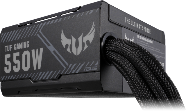 Захранващ блок ASUS TUF Gaming 550W, 80+ Bronze