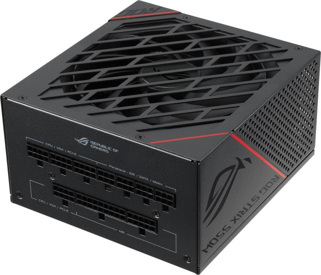 Захранващ блок ASUS ROG STRIX, 550W, 80+ Gold, Fully Modular