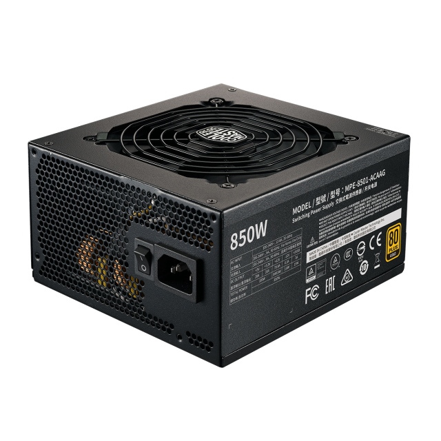 Захранващ блок Cooler Master MWE Gold 850 - V2 (Full Modular)