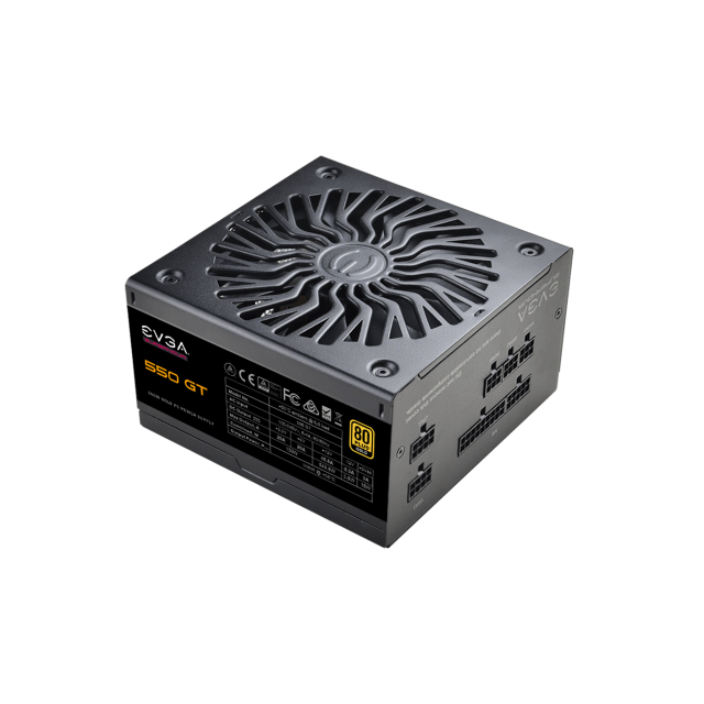 Захранващ блок EVGA Supernova 550 GT, 80+ Gold 550W, Fully Modular