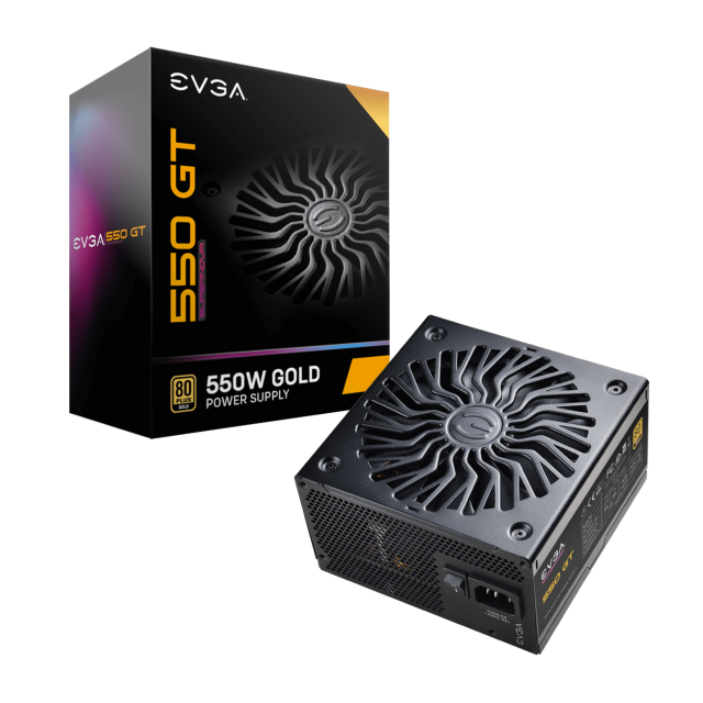Захранващ блок EVGA Supernova 550 GT, 80+ Gold 550W, Fully Modular