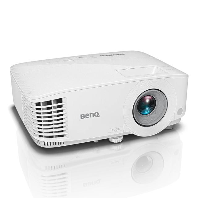 Мултимедиен проектор BenQ MS550, DLP, SVGA (800x600), 20 000:1, 3600 ANSI Lumens, Zoom 1.1x, Vertical Keystone, Speaker 2W, VGA, 2xHDMI, S-Video, RCA, VGA out,  Audio In/Out, RS232, USB mini B, 2.3 kg, White