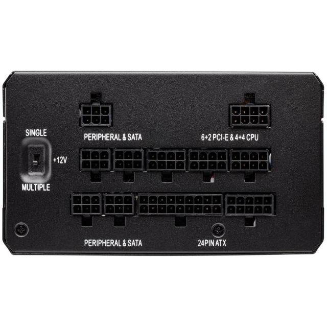 Захранващ блок Corsair HX750, 80+ PLATINUM 750W, Fully Modular