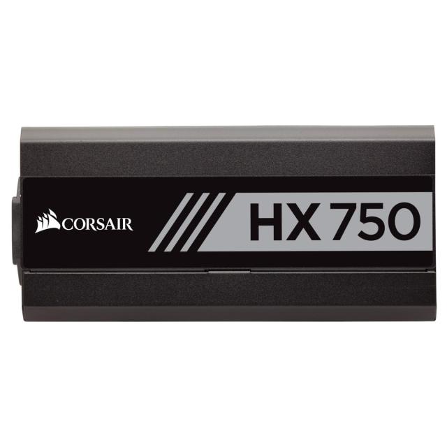 Захранващ блок Corsair HX750, 80+ PLATINUM 750W, Fully Modular
