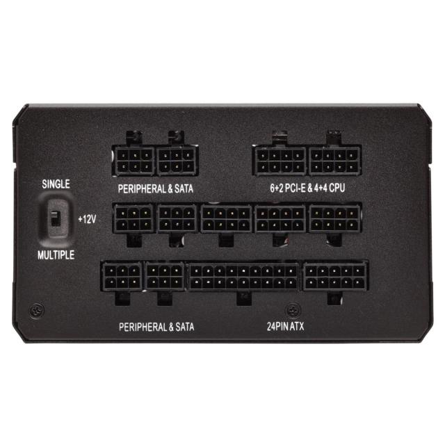 Захранващ блок Corsair HX850, 80+ PLATINUM 850W, Fully Modular
