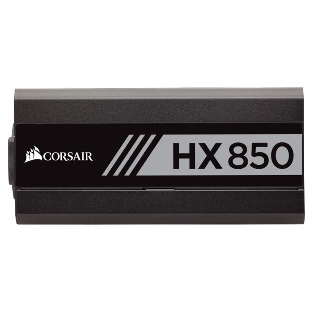 Захранващ блок Corsair HX850, 80+ PLATINUM 850W, Fully Modular