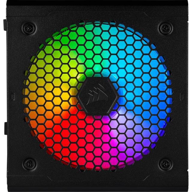 Захранващ блок Corsair CX750F RGB, 80+ BRONZE 750W, Fully Modular