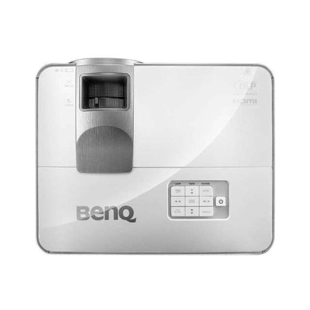 Мултимедиен проектор BenQ MS630ST, Short Throw, DLP, SVGA (800x600), 13000:1, 3200 ANSI lumens, Zoom 1.2x, Glass Lenses, Infographic Mode, Auto Vertical Keystone, VGA, 2xHDMI, S-Video, RCA, USB Type A, Audio in/out, Audio L/R in RCA, RS232, Speaker 1