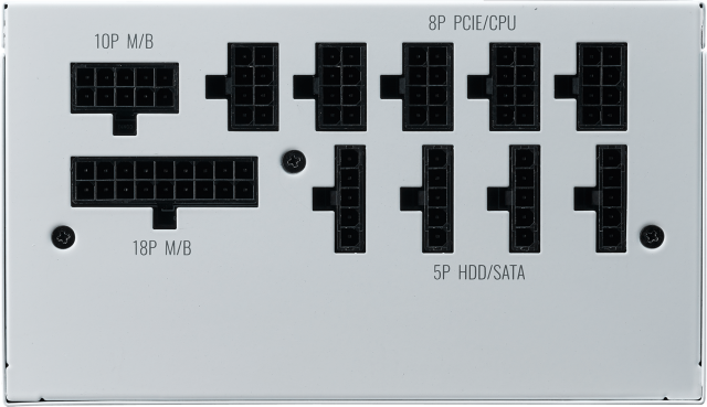 Захранващ блок Cooler Master V850 Gold - V2 (White Edition), Full Modular