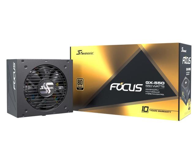 Захранващ блок Seasonic SSR-550FX, 550W, 80+ GOLD