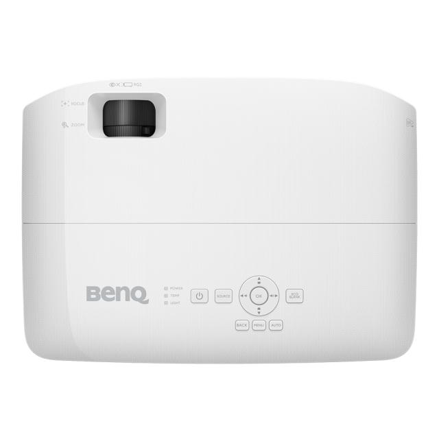 Мултимедиен проектор BenQ MX536, DLP, XGA (1024x768), 20 000:1, 4000 ANSI Lumens, Zoom 1.2x, Glass Lenses, Auto Vertical Keystone, Infographic Mode, Speaker 2W, 2xVGA, 2xHDMI, S-Video, RCA, VGA out,  Audio In/Out, RS232, USB A 1.5A, 2.6 kg, White