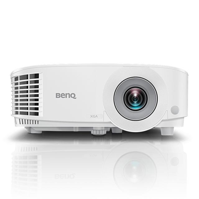 Мултимедиен проектор BenQ MX550, DLP, XGA (1024x768), 20 000:1, 3600 ANSI Lumens, Zoom 1.1x, Vertical Keystone, Speaker 2W, VGA, 2xHDMI, S-Video, RCA, VGA out,  Audio In/Out, RS232, USB mini B, 2.3 kg, White