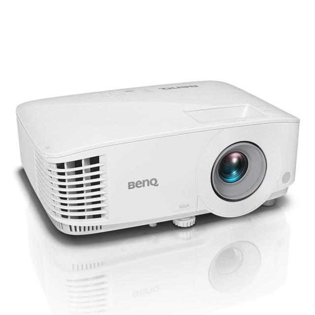 Мултимедиен проектор BenQ MX550, DLP, XGA (1024x768), 20 000:1, 3600 ANSI Lumens, Zoom 1.1x, Vertical Keystone, Speaker 2W, VGA, 2xHDMI, S-Video, RCA, VGA out,  Audio In/Out, RS232, USB mini B, 2.3 kg, White
