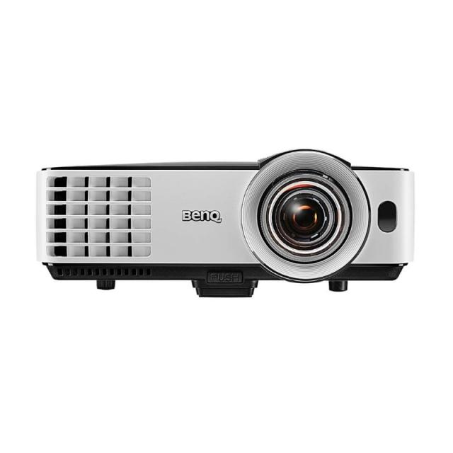 Мултимедиен проектор BenQ MX631ST, Short Throw, DLP, XGA (1024x768), 13000:1, 3200 ANSI lumens, Zoom 1.2x, 55" 1m, Auto Vertical Keystone, VGA, 2xHDMI, S-Video, RCA, USB Type A 1.5A, Audio in/out, Audio L/R in RCA, RS232, Speaker 10W, Up To 10000 hr.