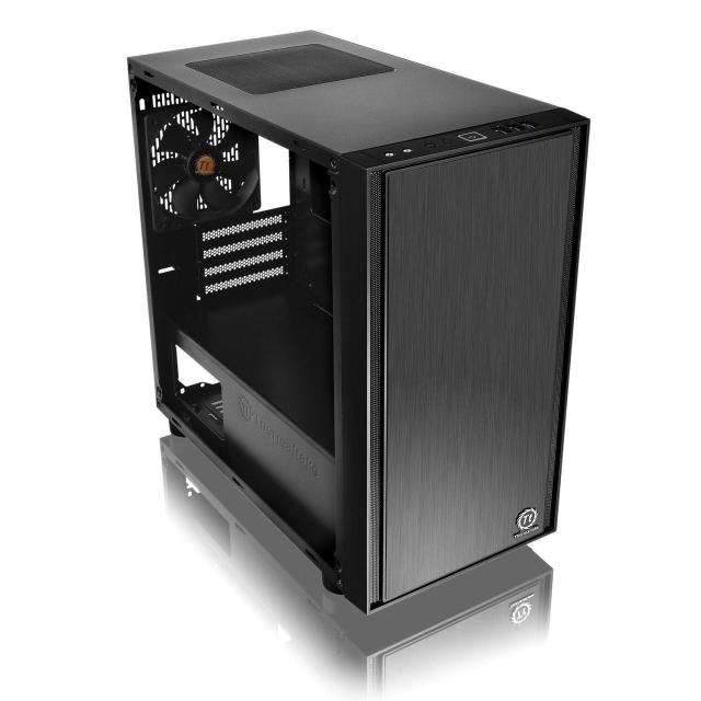 Кутия THERMALTAKE Versa H17 Black, Micro Tower, Черна