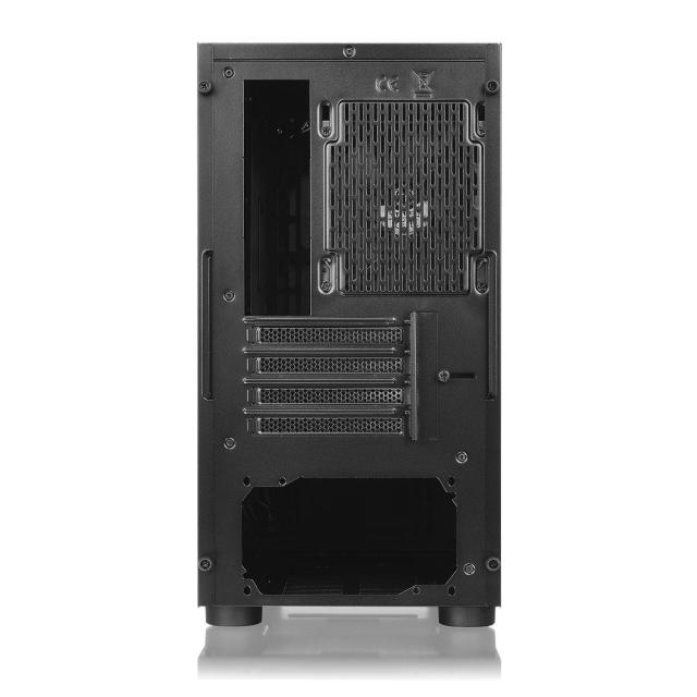 Кутия THERMALTAKE Versa H17 Black, Micro Tower, Черна