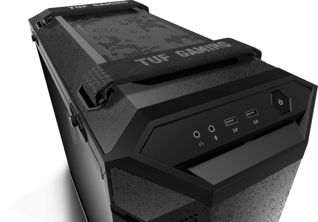 Кутия ASUS TUF Gaming GT501, Mid-Tower, Aura Sync RGB