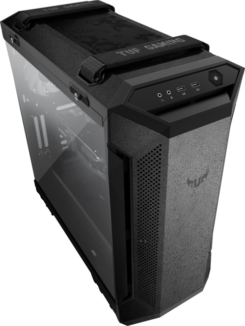 Кутия ASUS TUF Gaming GT501, Mid-Tower, Aura Sync RGB