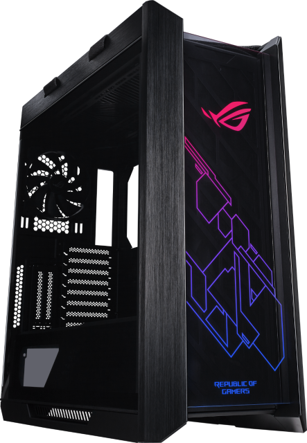 Кутия ASUS ROG Strix Helios GX601 Black, Aura Sync ARGB, ATX/EATX Mid-Tower 