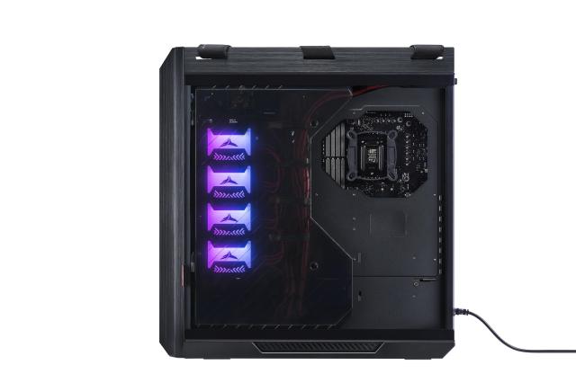 Кутия ASUS ROG Strix Helios GX601 Black, Aura Sync ARGB, ATX/EATX Mid-Tower 