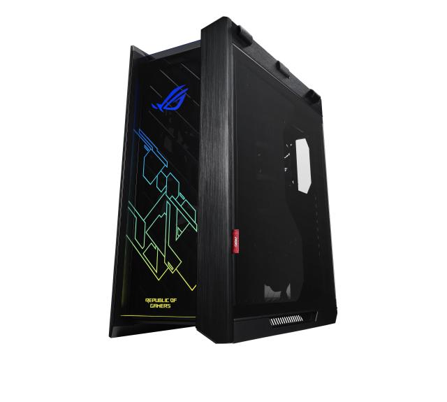 Кутия ASUS ROG Strix Helios GX601 Black, Aura Sync ARGB, ATX/EATX Mid-Tower 