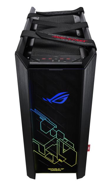 Кутия ASUS ROG Strix Helios GX601 Black, Aura Sync ARGB, ATX/EATX Mid-Tower 