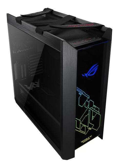 Кутия ASUS ROG Strix Helios GX601 Black, Aura Sync ARGB, ATX/EATX Mid-Tower 