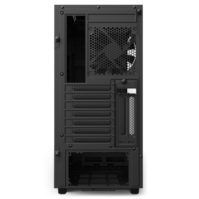 Кутия NZXT H510i Smart Matte Mid-Tower, Black/Red