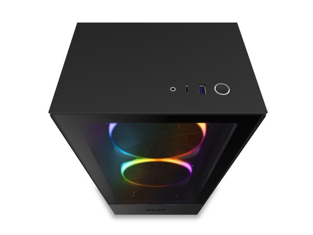 Кутия NZXT H510i Elite Smart Matte Mid-Tower, Black