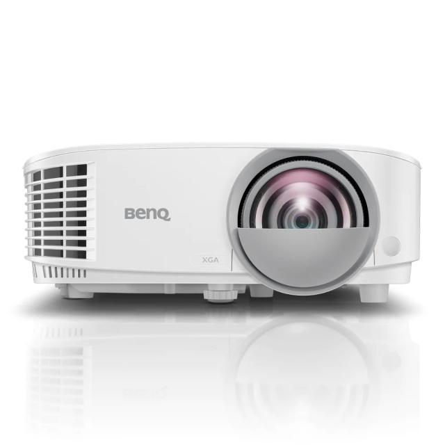 Мултимедиен проектор BenQ MX808ST, Short Throw, DLP, XGA(1024x768), 12 000:1, 3000 ANSI Lumens, VGA, HDMI, USB(typeA), Speaker, Optional interactive kit(PW02/PT12), 3D Ready