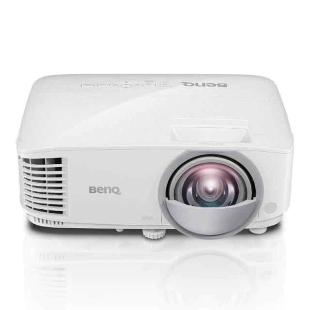 Мултимедиен проектор BenQ MX808ST, Short Throw, DLP, XGA(1024x768), 12 000:1, 3000 ANSI Lumens, VGA, HDMI, USB(typeA), Speaker, Optional interactive kit(PW02/PT12), 3D Ready
