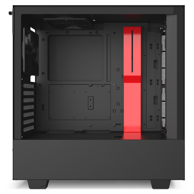Кутия NZXT H510 Matte Black/Red