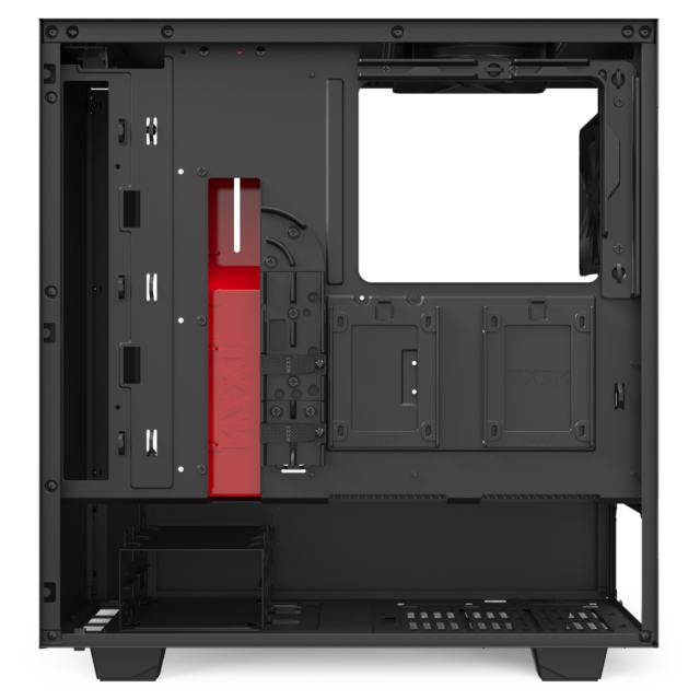 Кутия NZXT H510 Matte Black/Red