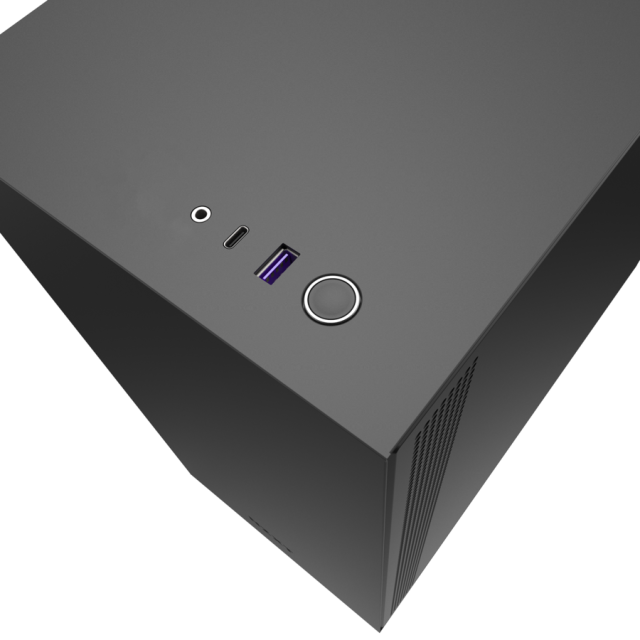 Кутия NZXT H510 Matte Black/Red