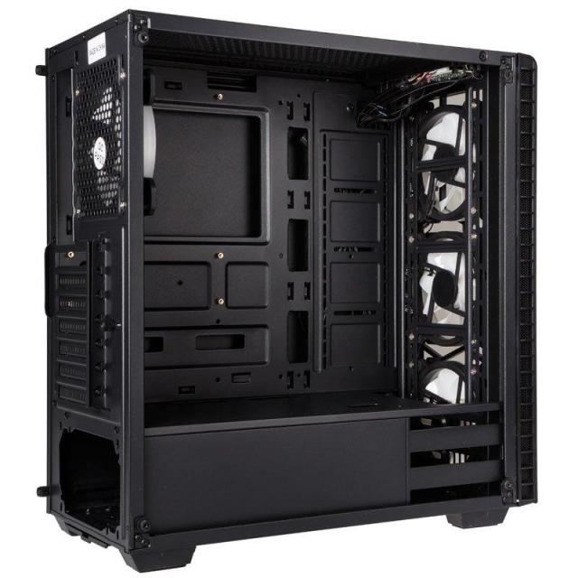 Кутия Kolink Observatory RGB TG Mid-Tower, Черен